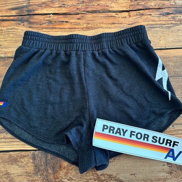 AVIATOR NATION BLACK BOLT LOUNGER SHORT ***SOLD OUT COLOR! - Picture 3 of 4